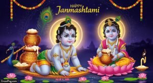 Janmashtami background hd image 4