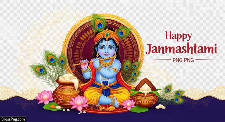 Janmashtami background png image