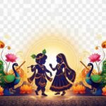 Janmashtami background png image 3