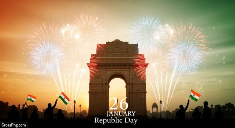 January republic day background image