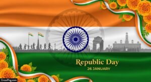 January republic day background image 2