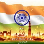 January republic day background image 3