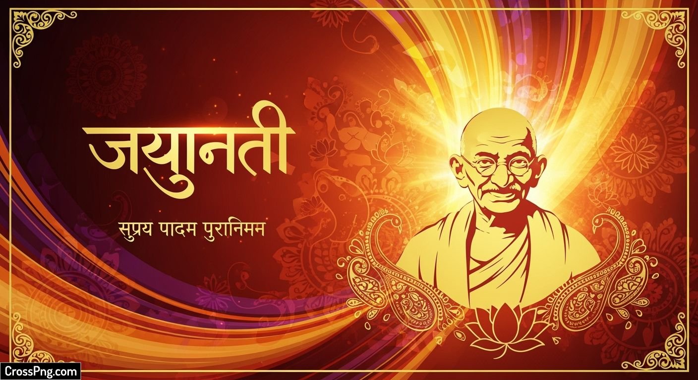 Jayanti banner background hd image