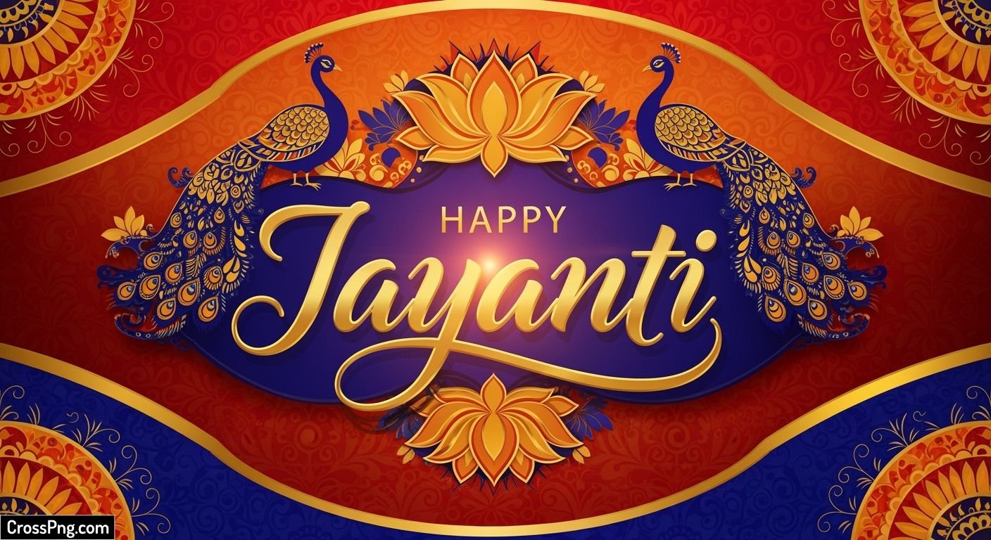 Jayanti banner background hd image 2