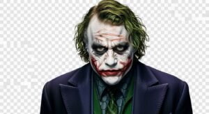 Joker pfp heath ledger transparent image 2