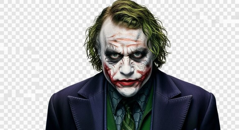 Joker pfp heath ledger transparent image 2