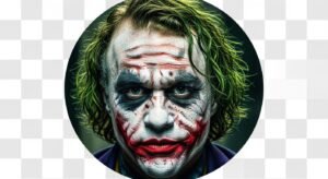 Joker pfp heath ledger transparent image 3