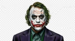Joker pfp heath ledger transparent image 4