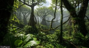 Jungle theme background image 2