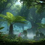 Jungle theme background image 3