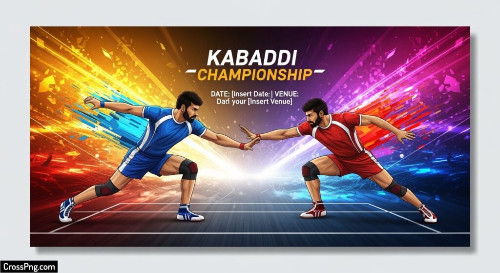 Kabaddi banner background image 3