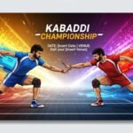 Kabaddi banner background image 3