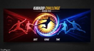 Kabaddi banner background image