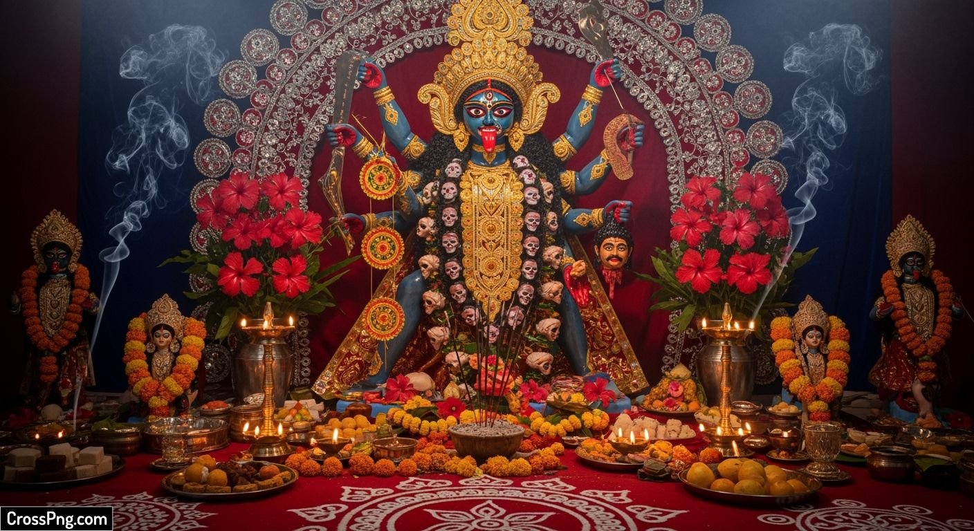 Kali puja background image