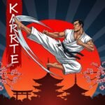 Karate poster background image 2