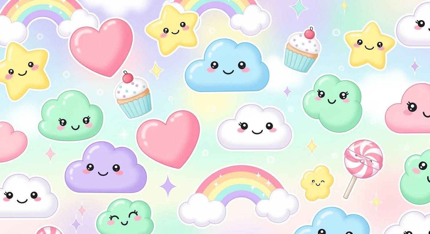 Kawaii background image