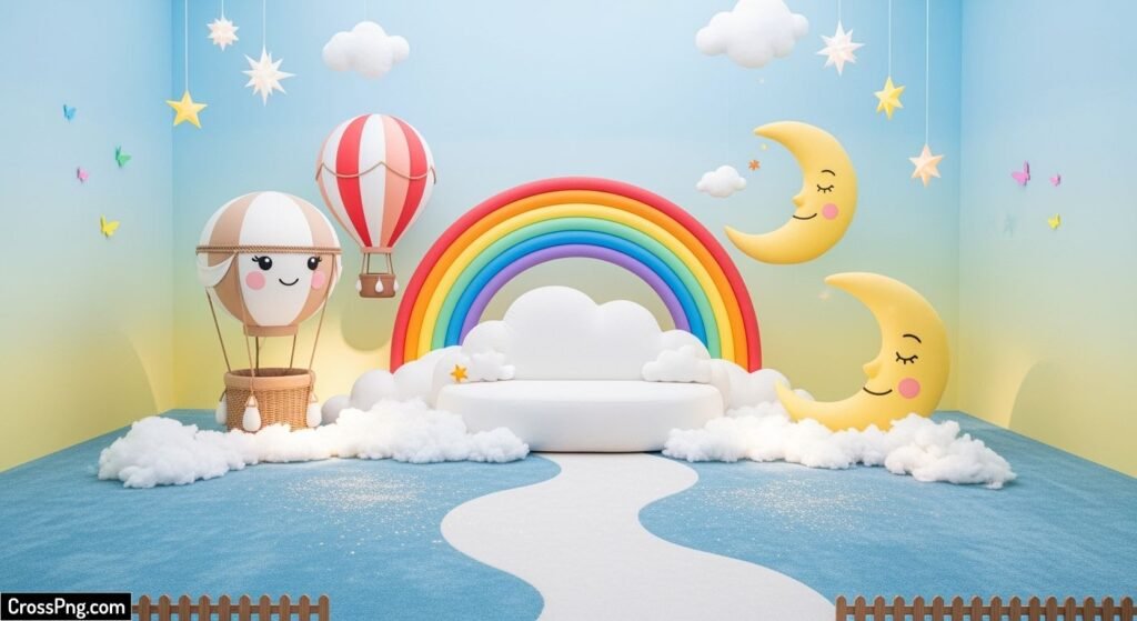 Kids studio background image