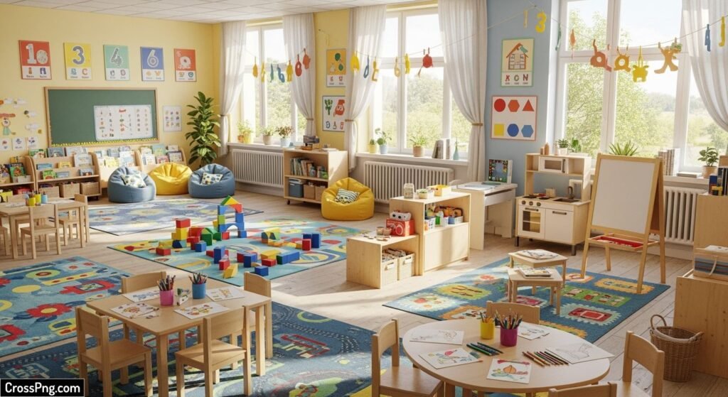 Kindergarten background image