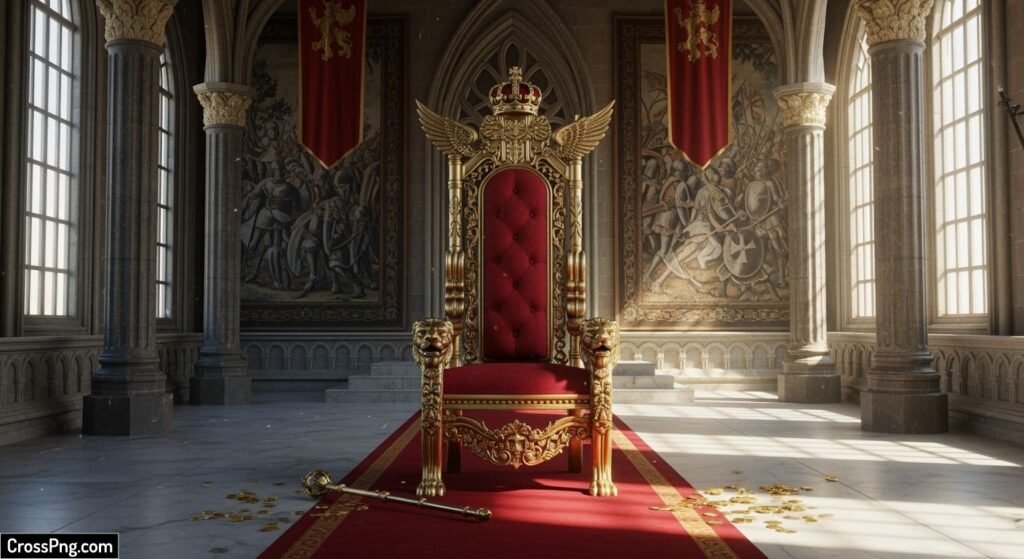 King chair background image 3