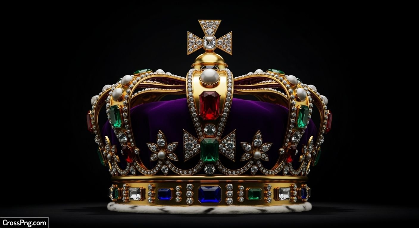 King crown black background image 2