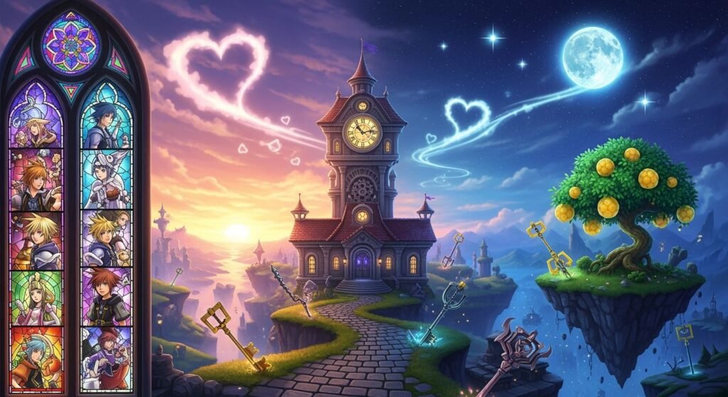 Kingdom hearts background image 2