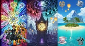 Kingdom hearts background image