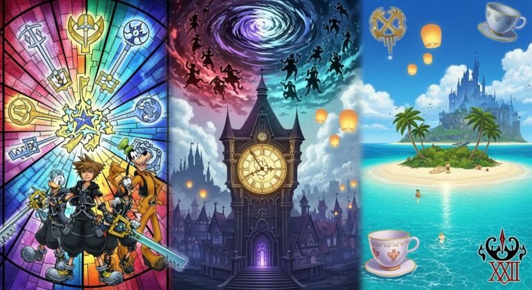 Kingdom hearts background image