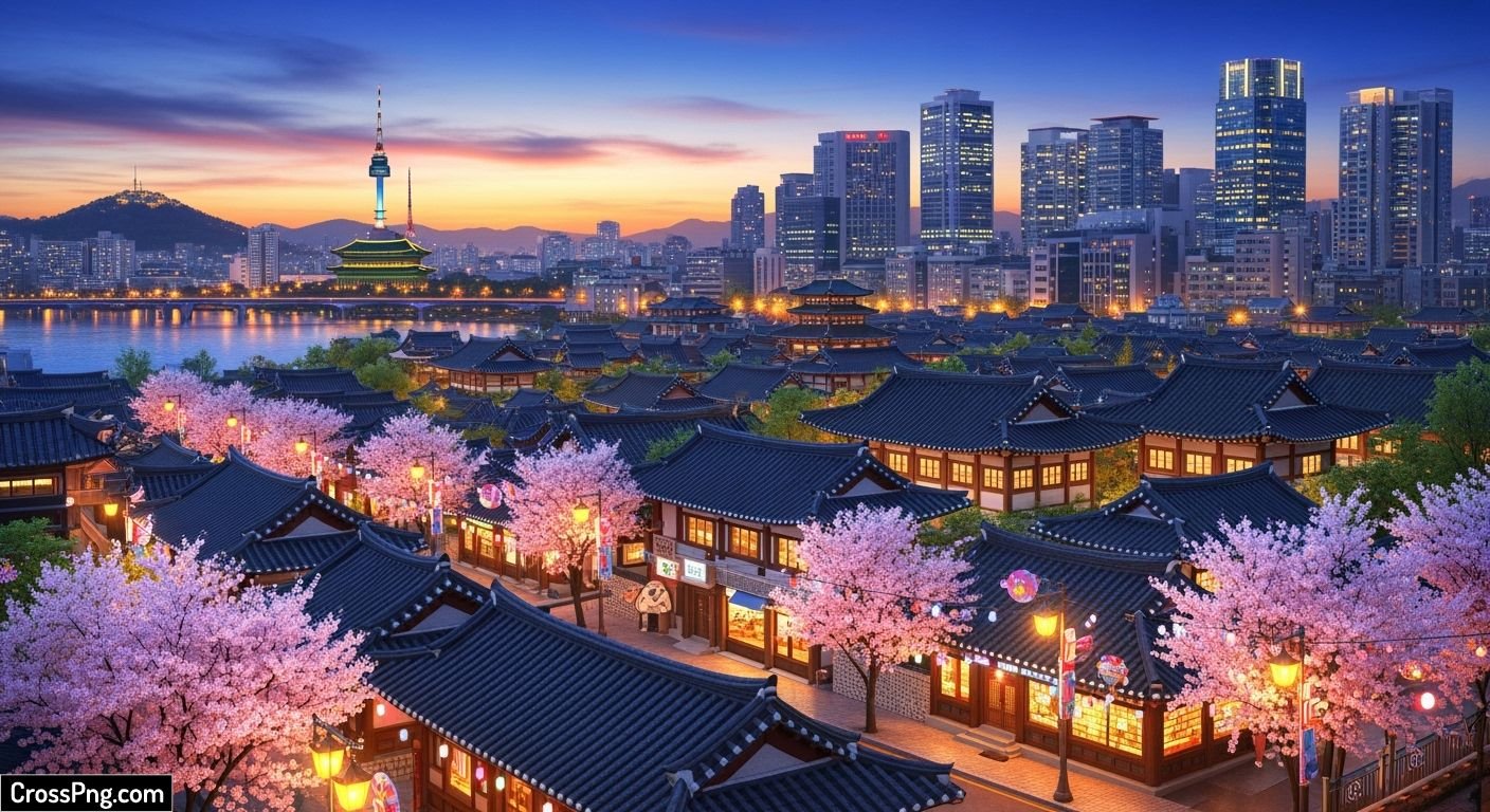 Korean background image