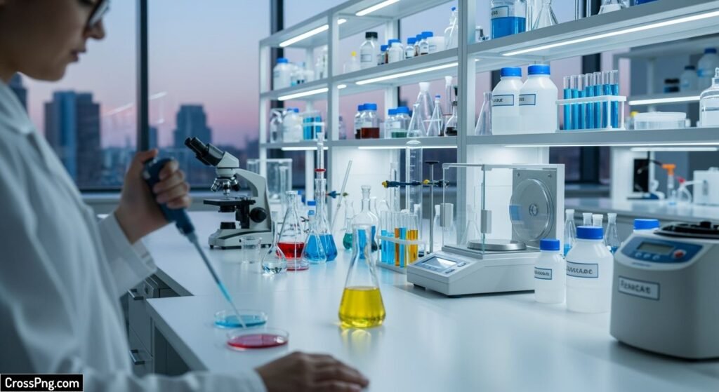 Lab background image