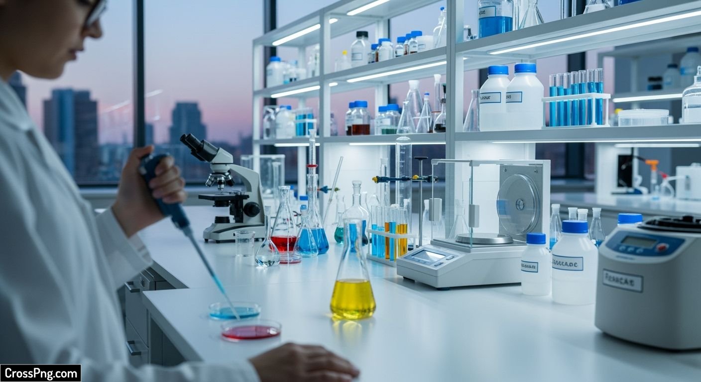 Lab background image