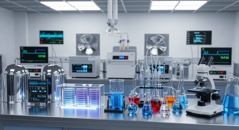 Lab background image