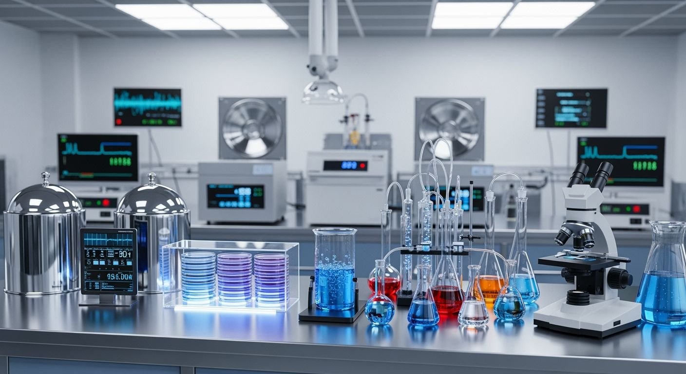Lab background image
