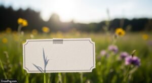 Label background image