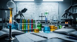 Laboratory background image 2