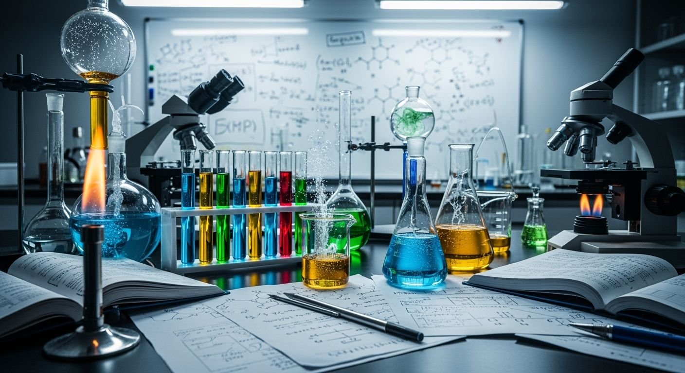 Laboratory background image 2