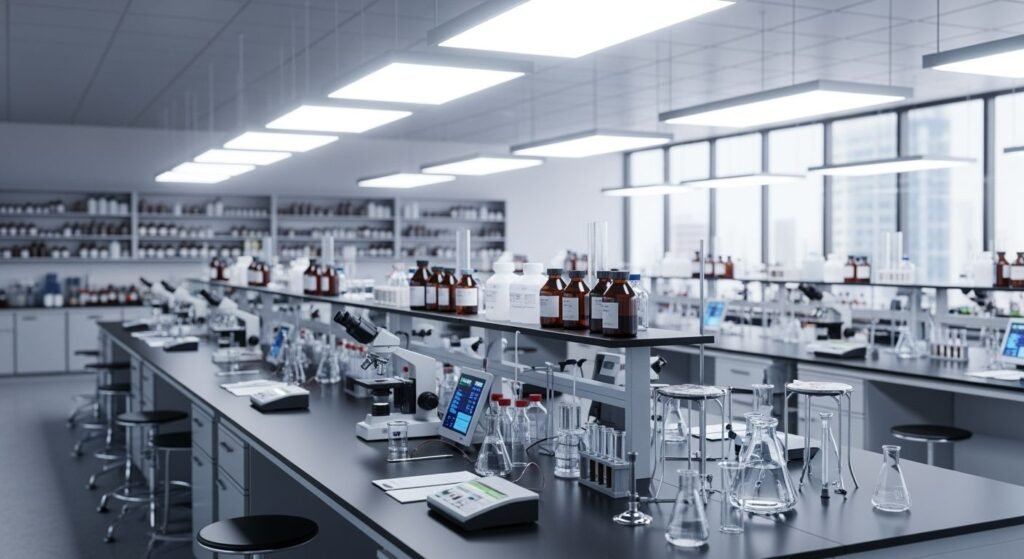 Laboratory background image 3