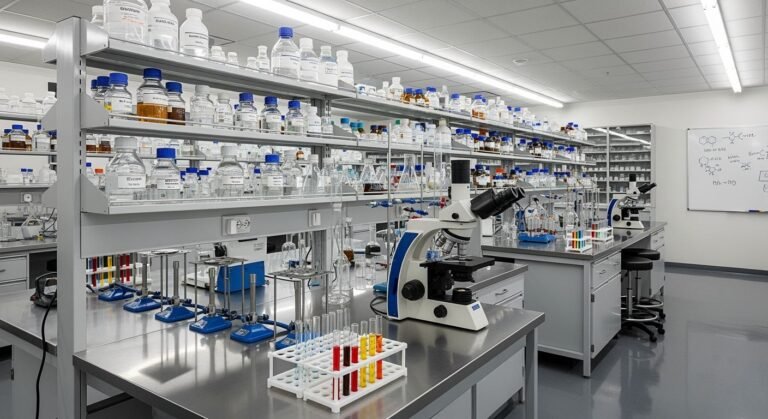 Laboratory background image 4