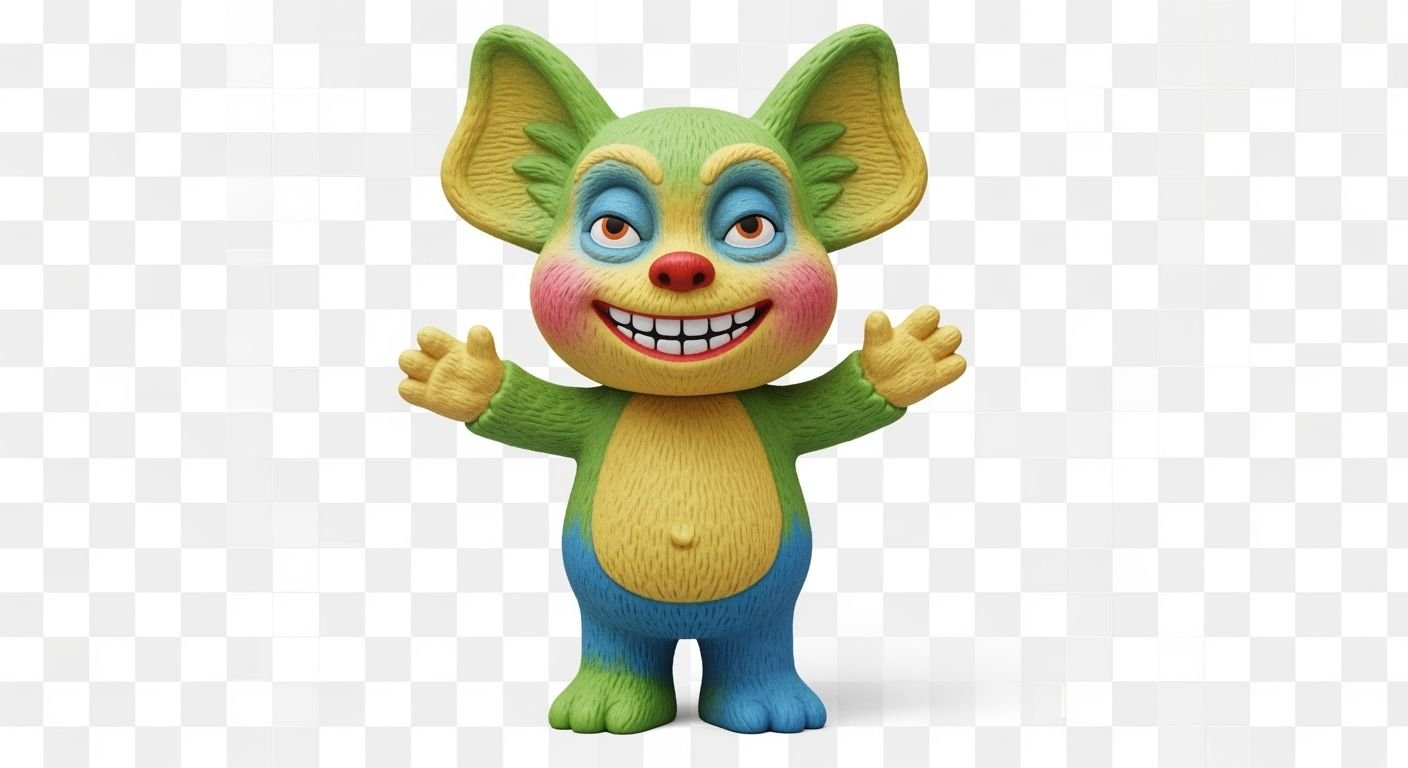 Labubu figure image png transparent image 2