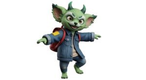 Labubu figure image png transparent image 4
