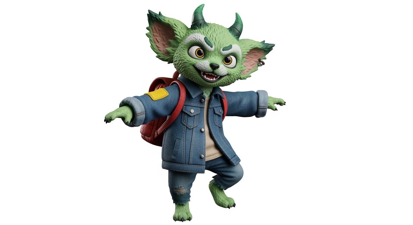 Labubu figure image png transparent image 4