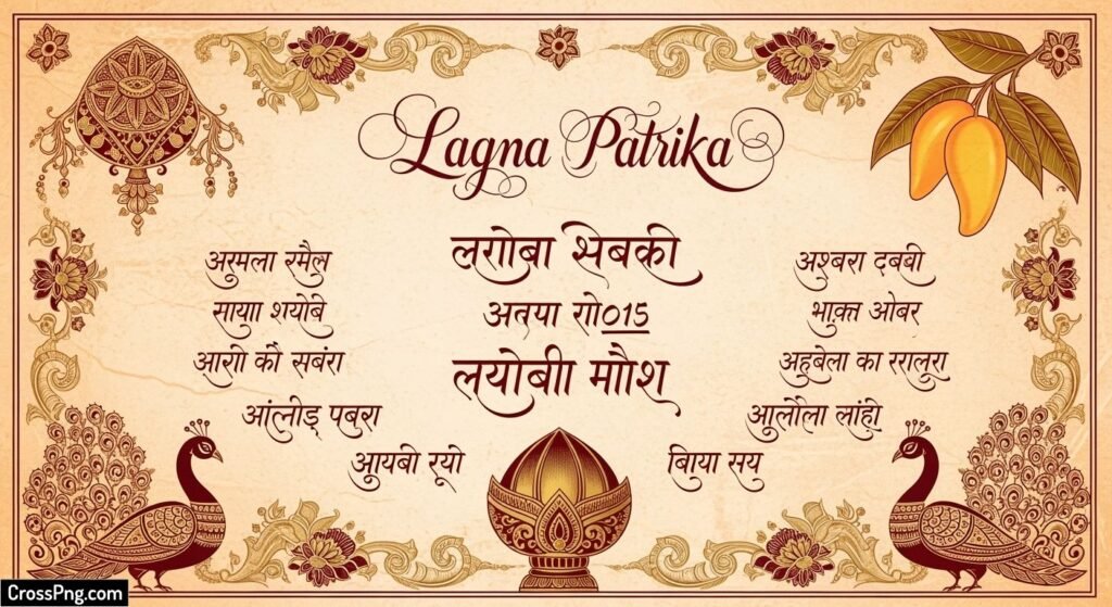 Lagna patrika background hd image