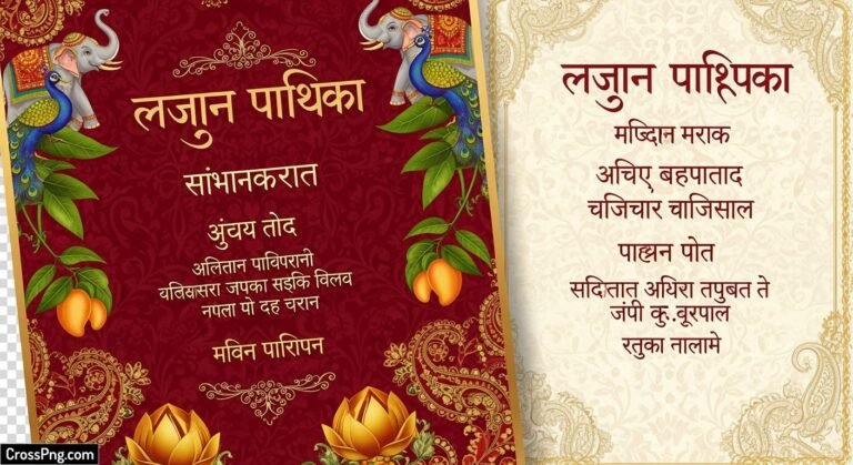 Lagna patrika background png image