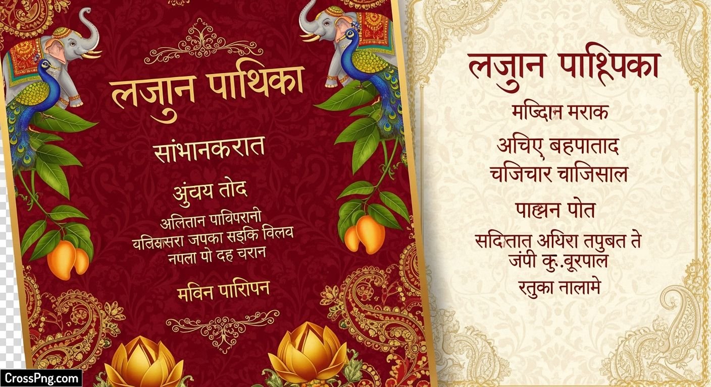 Lagna patrika background png image