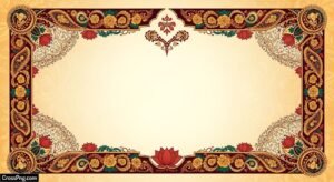 Lagna patrika design background image