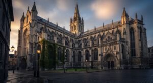 Large old building background image 3