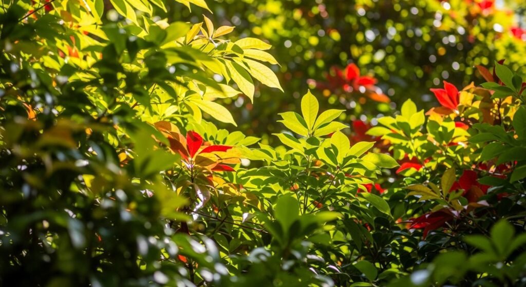 Leaves background image 3