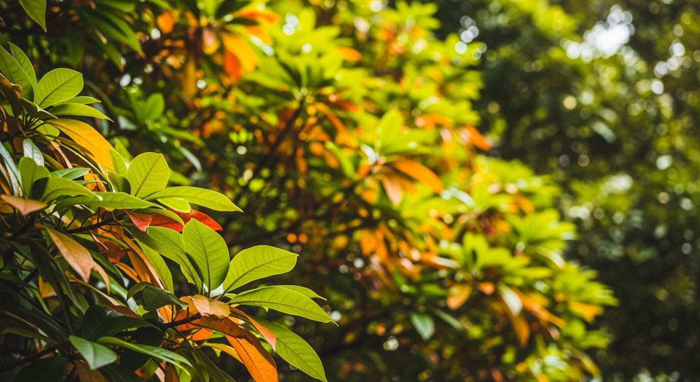 Leaves background image