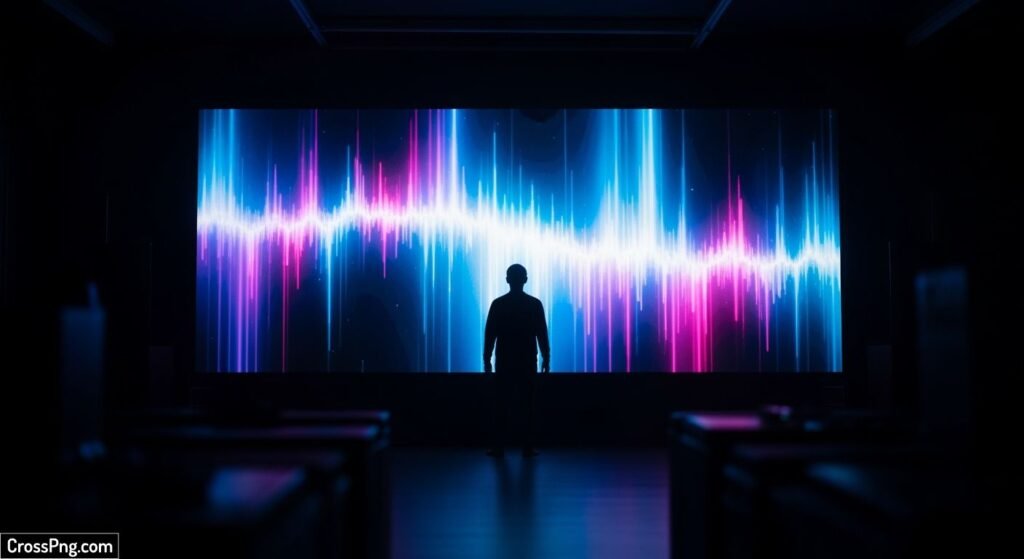Led background image