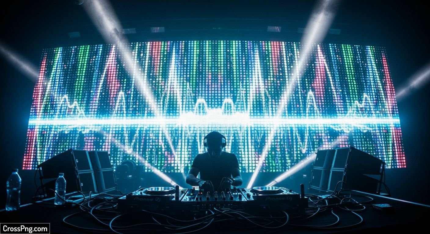 Led background image