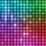Led light background image